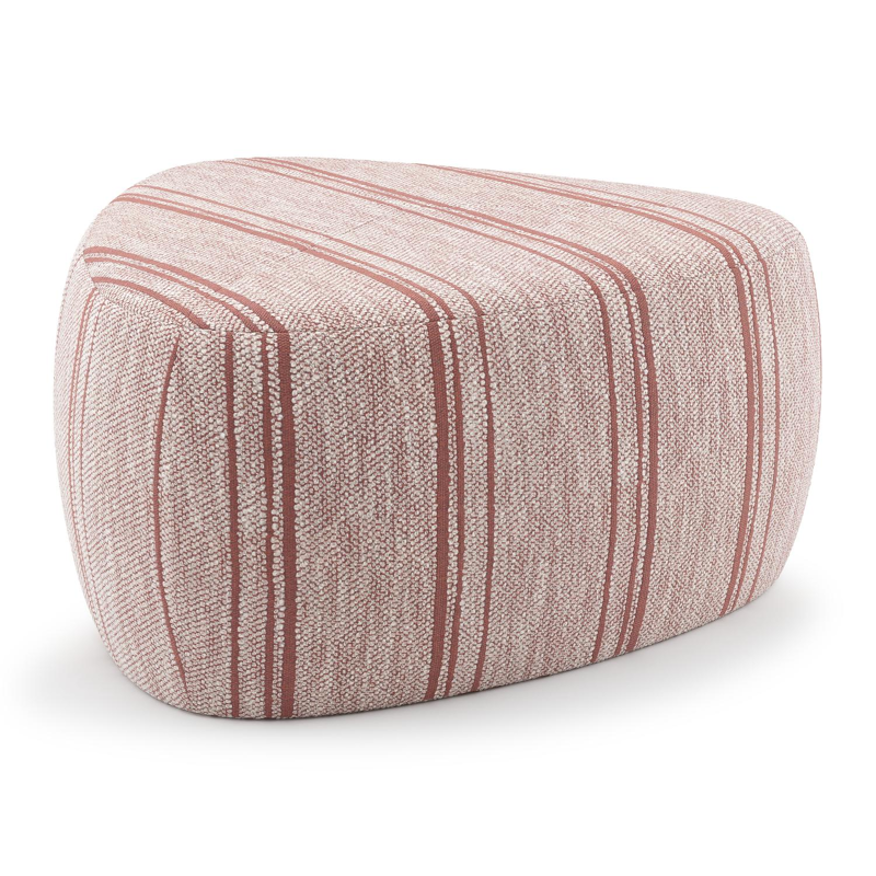 Masso poef in harvest esterel all weather sunbrella® luxe - B 60 x D 60 x H 35 cm