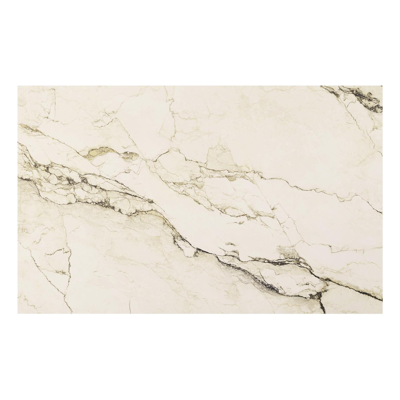 Como tuintafel rechthoekig in beige aluminium en volkeramiek Colorado Dunes - L 160 x B 100 x H 73 cm