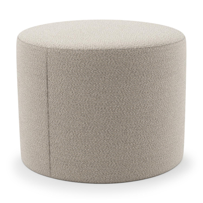 Pouf Masso arrondis en lopi sand All weather sunbrella® luxe - Diam. 55 x Haut. 40 cm