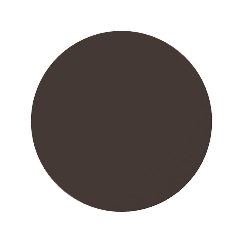 Bomero bijzettafel in donkerbruin aluminium - Dia. 34 x H 46 cm