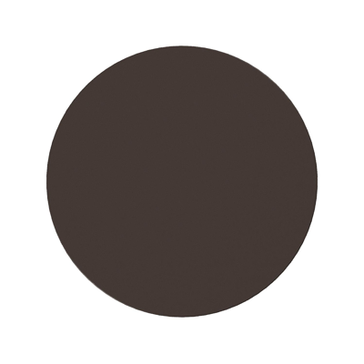 Bomero bijzettafel in donkerbruin aluminium - Dia. 34 x H 46 cm