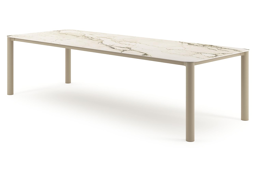 Rectangulaire arrondi - Lg. 290 x Lrg. 110 x Haut. 75 cm