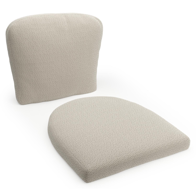 Orso luxe stoelkussen (zit en rug) (luxe) in all weather sunbrella® luxe lopi marble