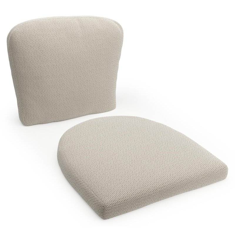 Orso luxe stoelkussen (zit en rug) (luxe) in all weather sunbrella® luxe lopi marble