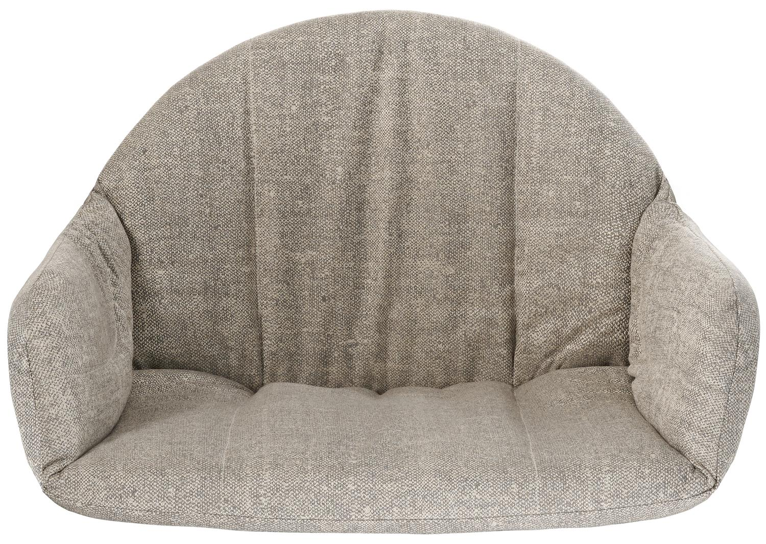Coussin luxe de fauteuil de jardin Pagino  en all weather sunbrella® luxe chartres pewter