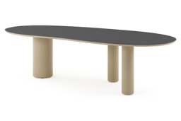 Organisch - L 280 x B 120 x H 73.5 cm