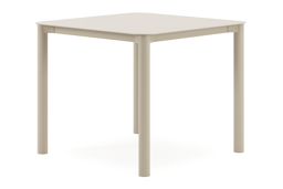 Afgerond vierkant - L 90 x B 90 x H 75 cm