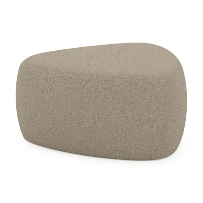 Masso poef in catania beige all weather cosytica - B 60 x D 60 x H 35 cm