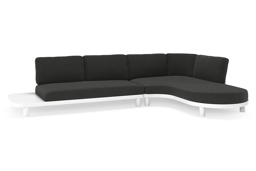 Chaise longue gauche + 2-pl