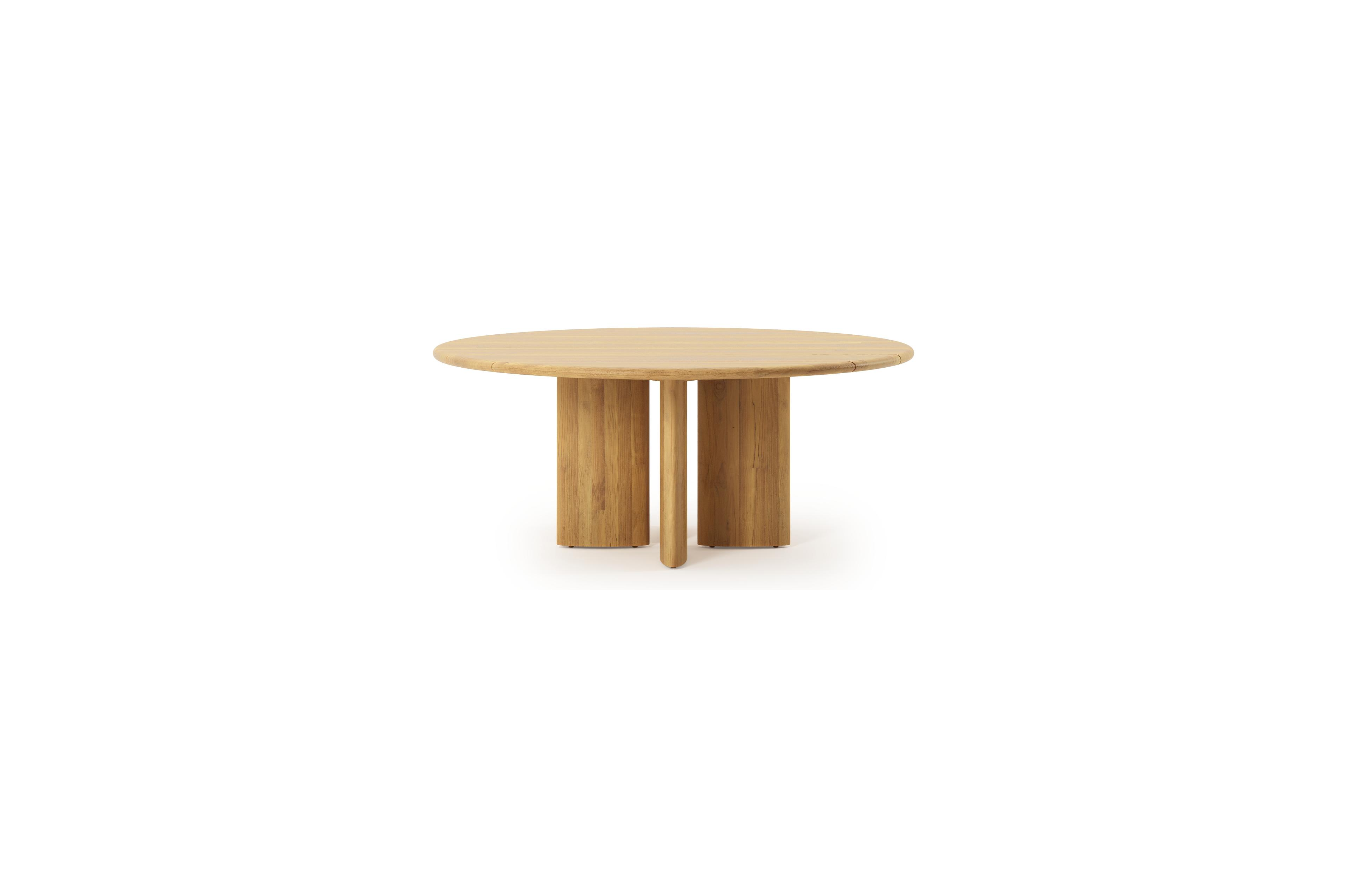 Gardo tuintafel rond in teak - Dia. 180 cm