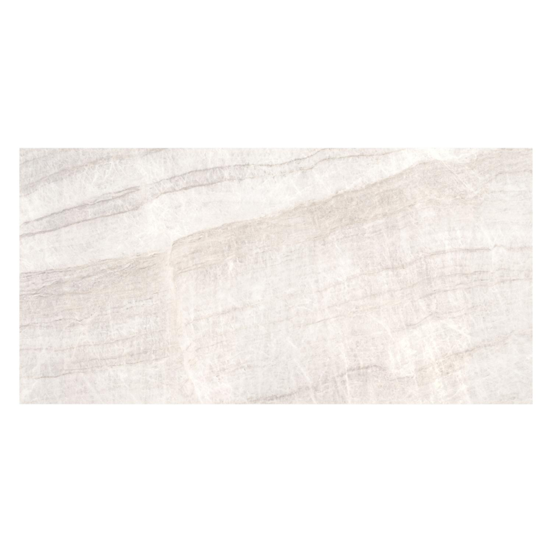 Nano tuintafel rechthoekig in wit aluminium en volkeramiek Taj Mahal - L 200 x B 100 x H 75 cm