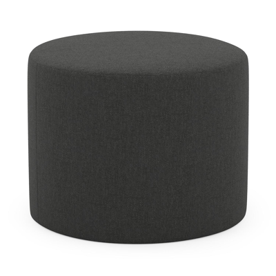 Ronde Masso poef in chartres sooty all weather sunbrella® luxe - Dia. 55 x H 40 cm