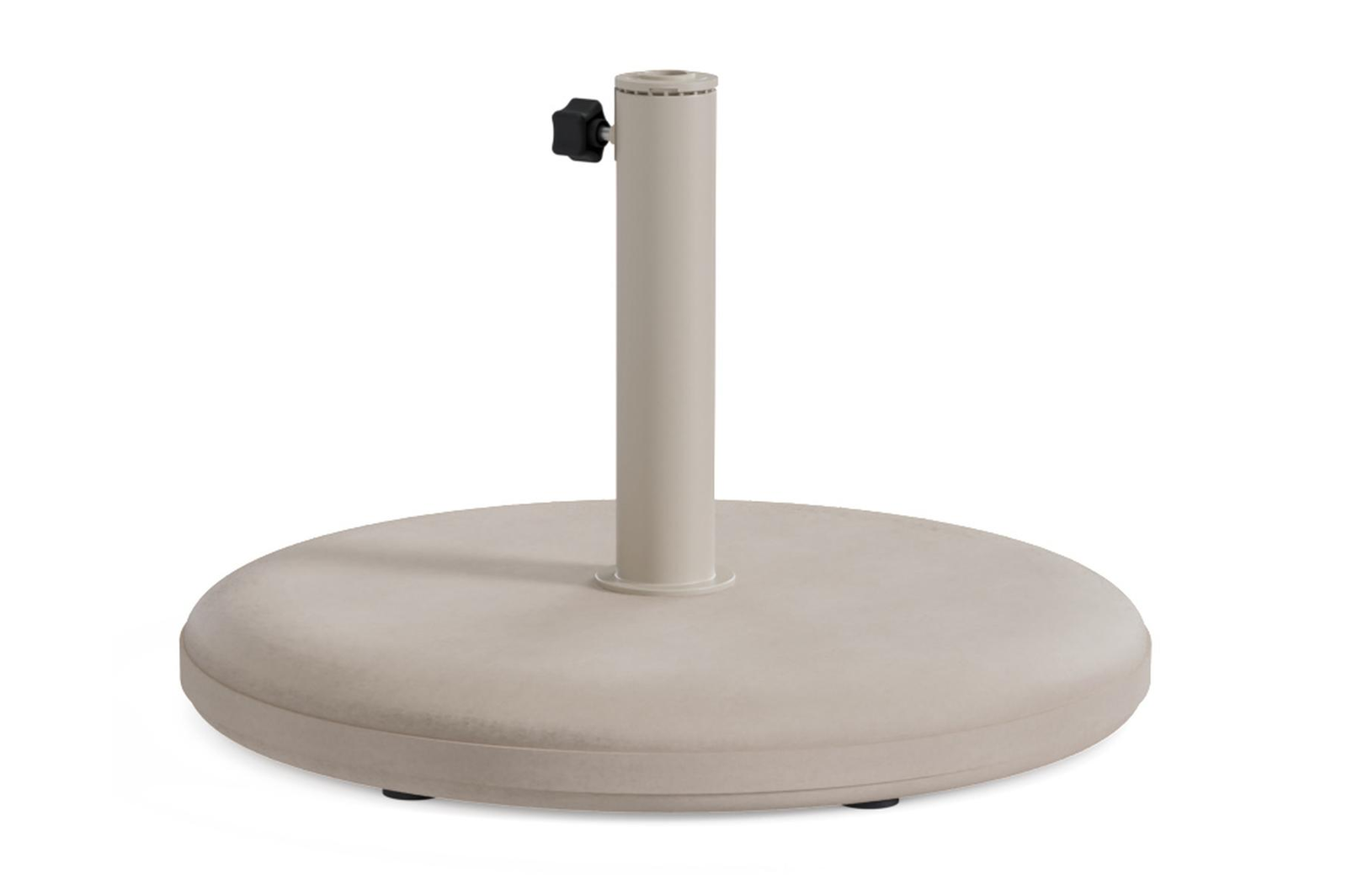Plana parasolvoet beige beton van 40 kg