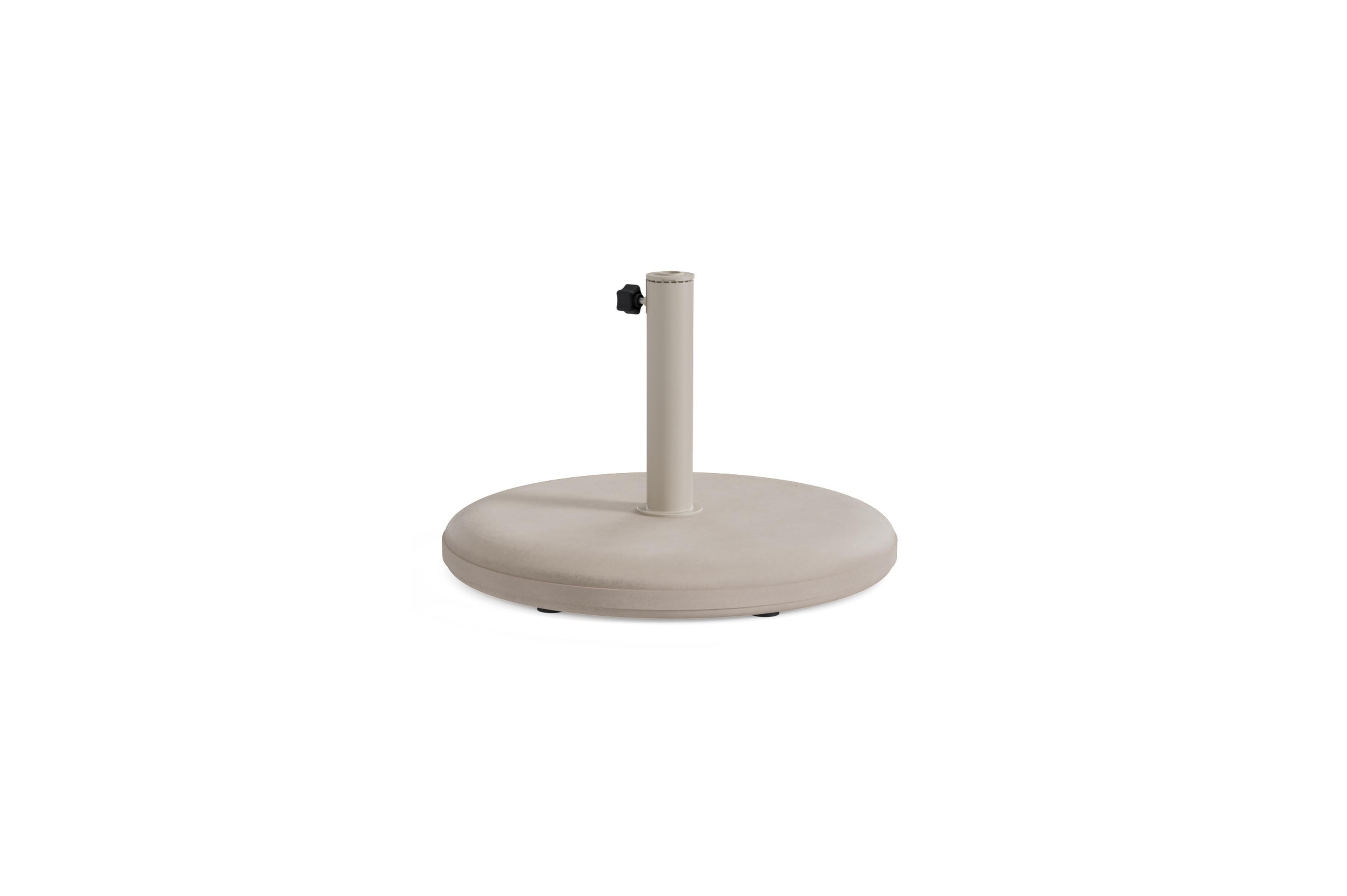 Plana parasolvoet beige beton van 40 kg