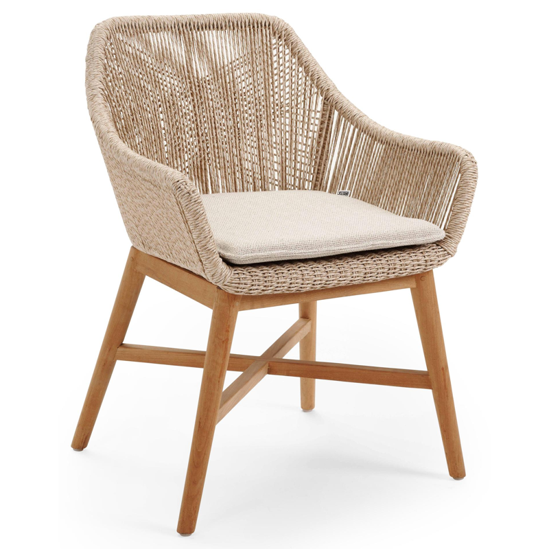 Borgo stoelkussen in All Weather Cosytica marbella sand