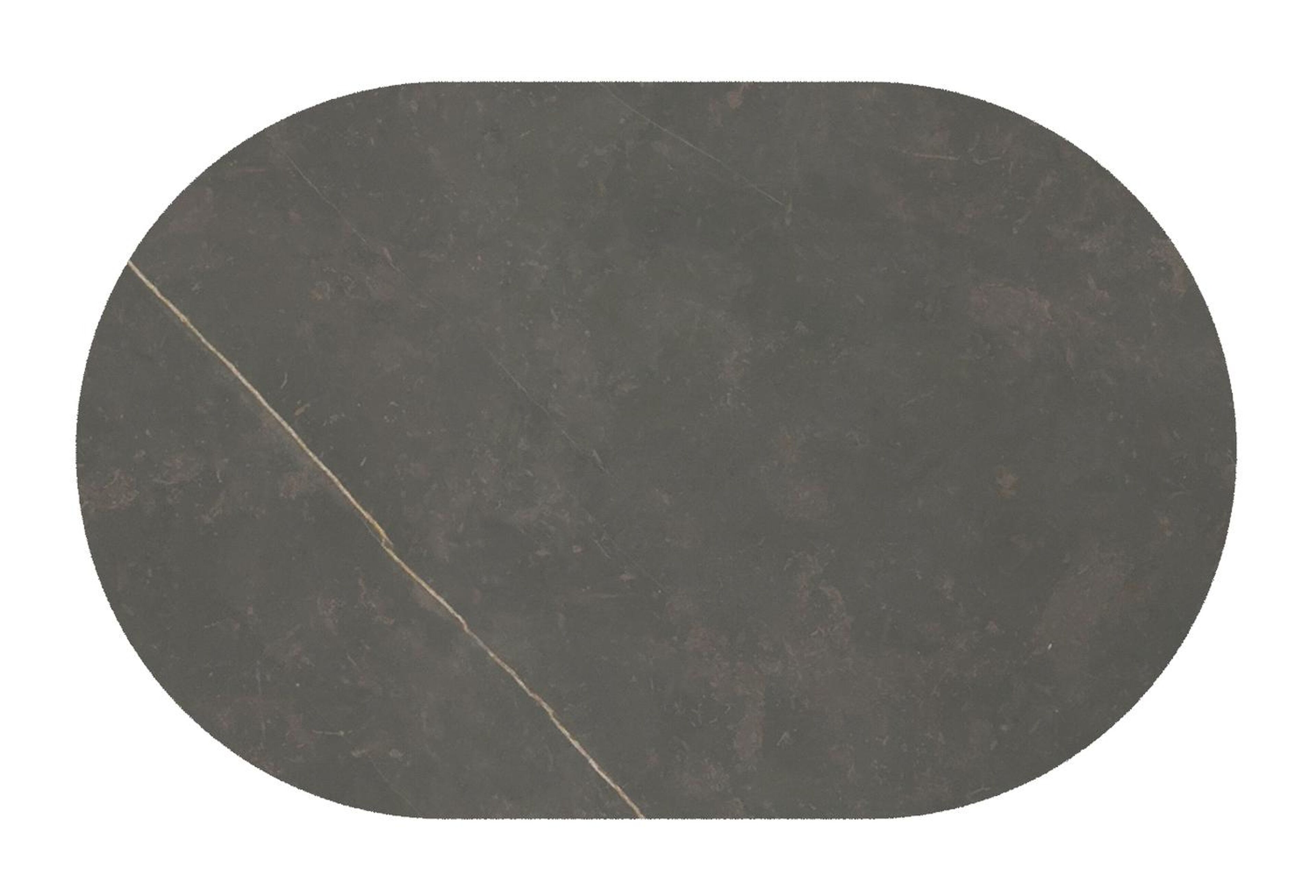 Teramo kantelbare tuintafel bombo in zwart aluminium en volkeramiek Calatorao - L 110 x B 70 x H 74 cm