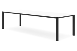 Rechthoekig afgerond - L 290 x B 110 x H 75 cm