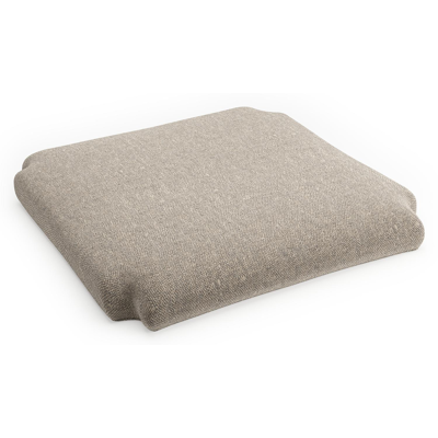Coussin de chaise Amaro en all weather sunbrella luxe chartres pewter