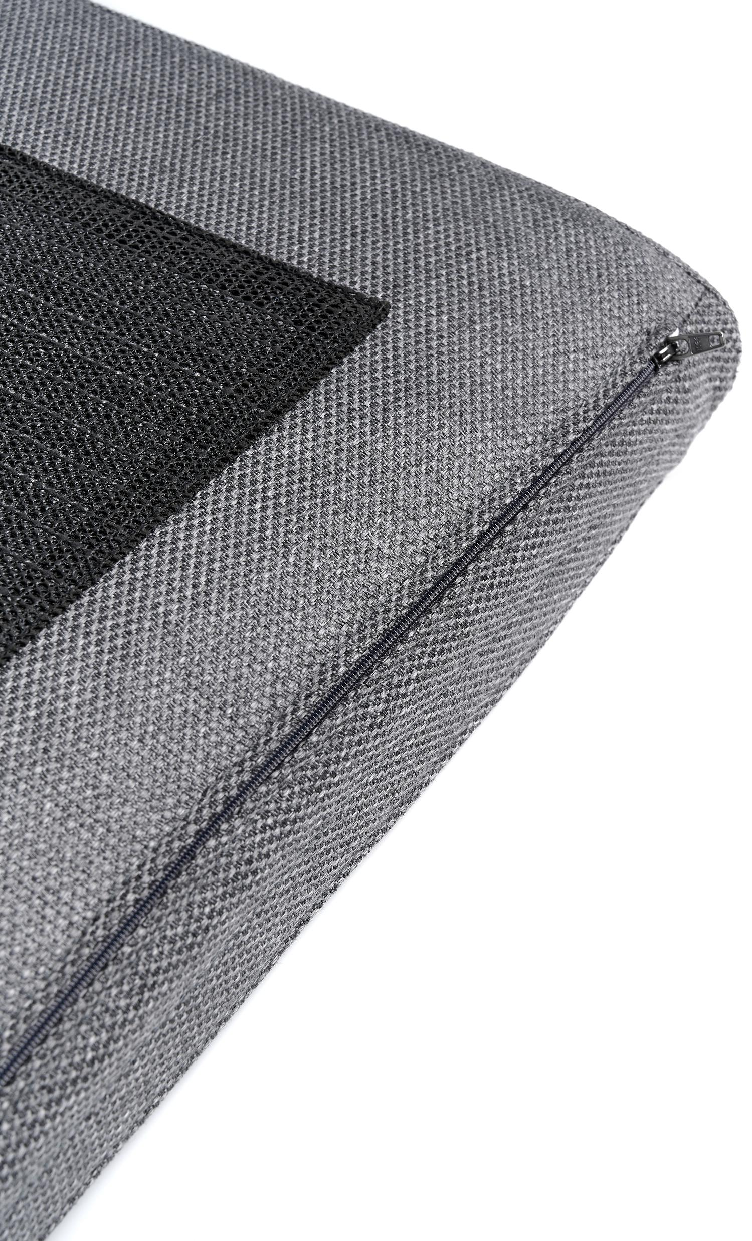 Amalfi - Calobra stoelkussen in weather+ softtouch grijs