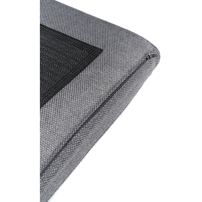 Coussin de chaise Amalfi - Calobra en weather+ softtouch gris