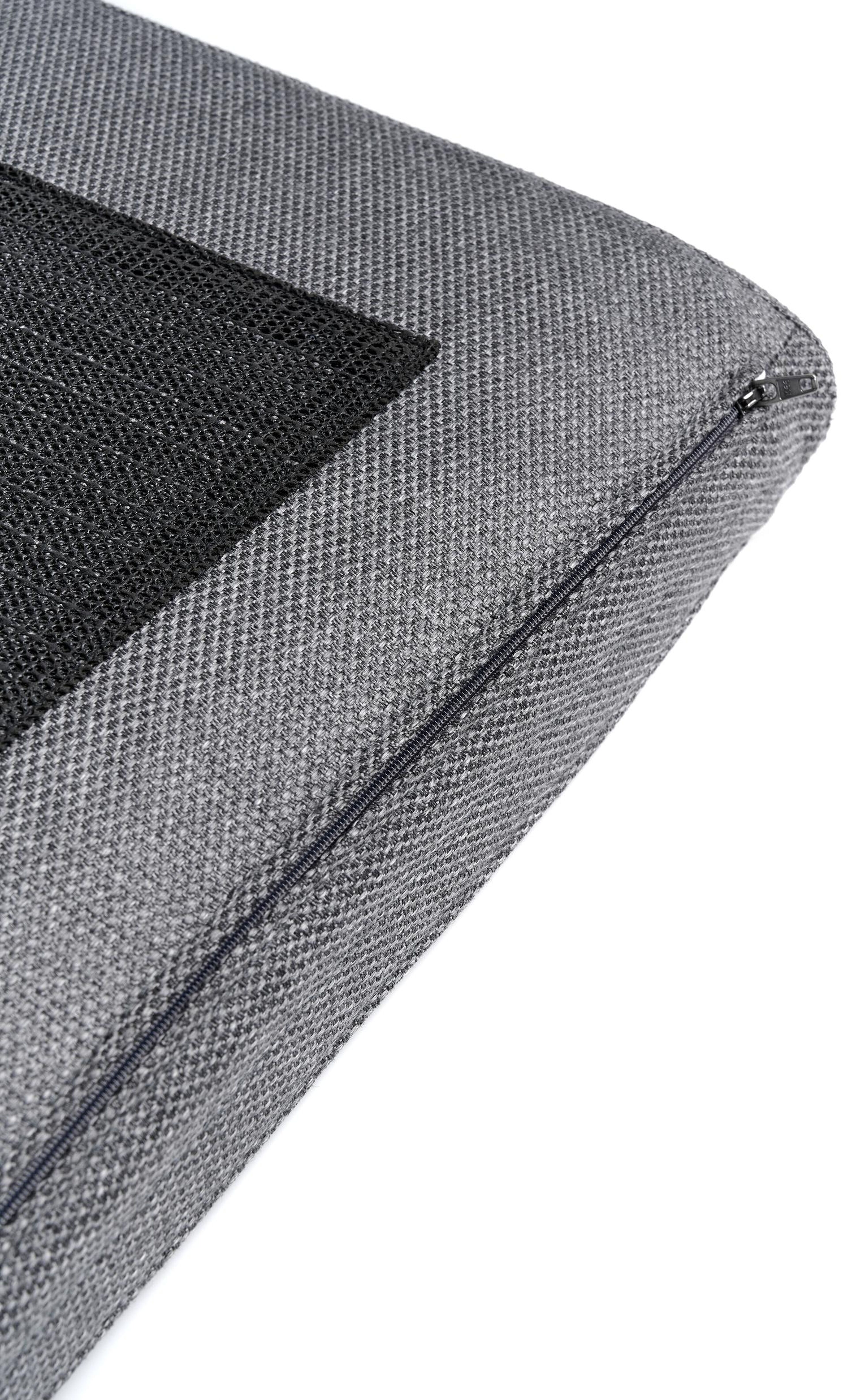 Coussin de chaise Amalfi - Calobra en weather+ softtouch gris