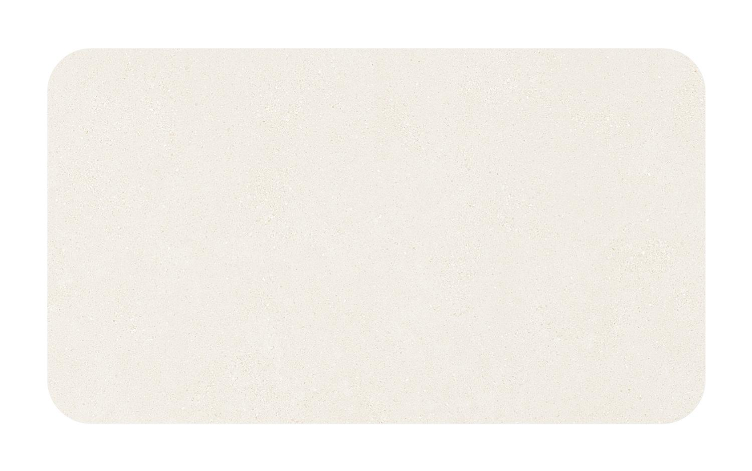 Orso tuintafel rechthoekig afgerond in zwart aluminium en volkeramiek beige - L 140 x B 80 x H 75 cm