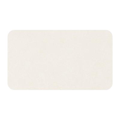 Orso tuintafel rechthoekig afgerond in zwart aluminium en volkeramiek beige - L 140 x B 80 x H 75 cm