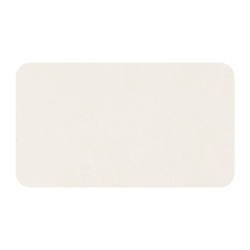 Orso tuintafel rechthoekig afgerond in zwart aluminium en volkeramiek beige - L 140 x B 80 x H 75 cm