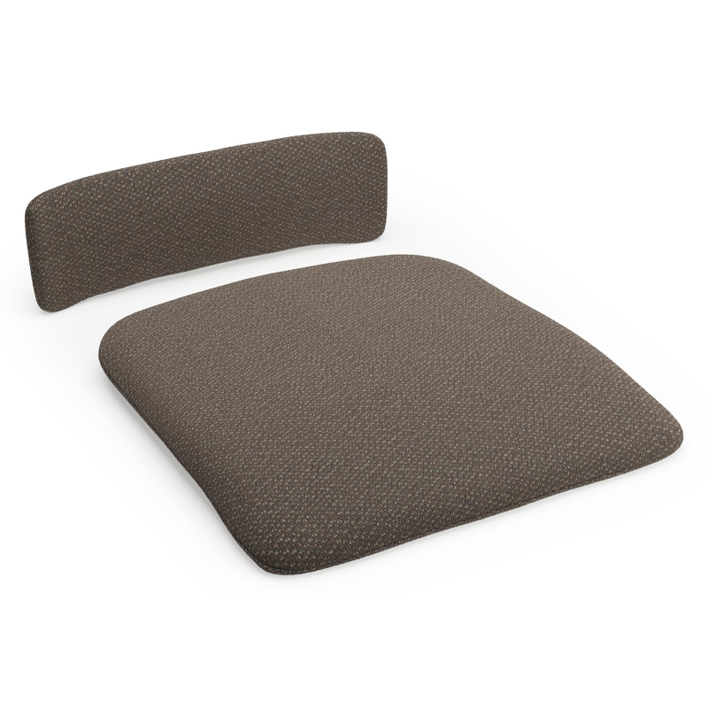 Coussin de chaise (siège et dos) Donato en all weather sunbrella® luxe lopi coconut