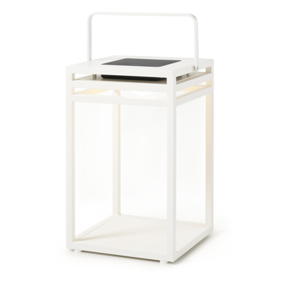 Lampe solaire d'extérieur à LED Vesper - blanc