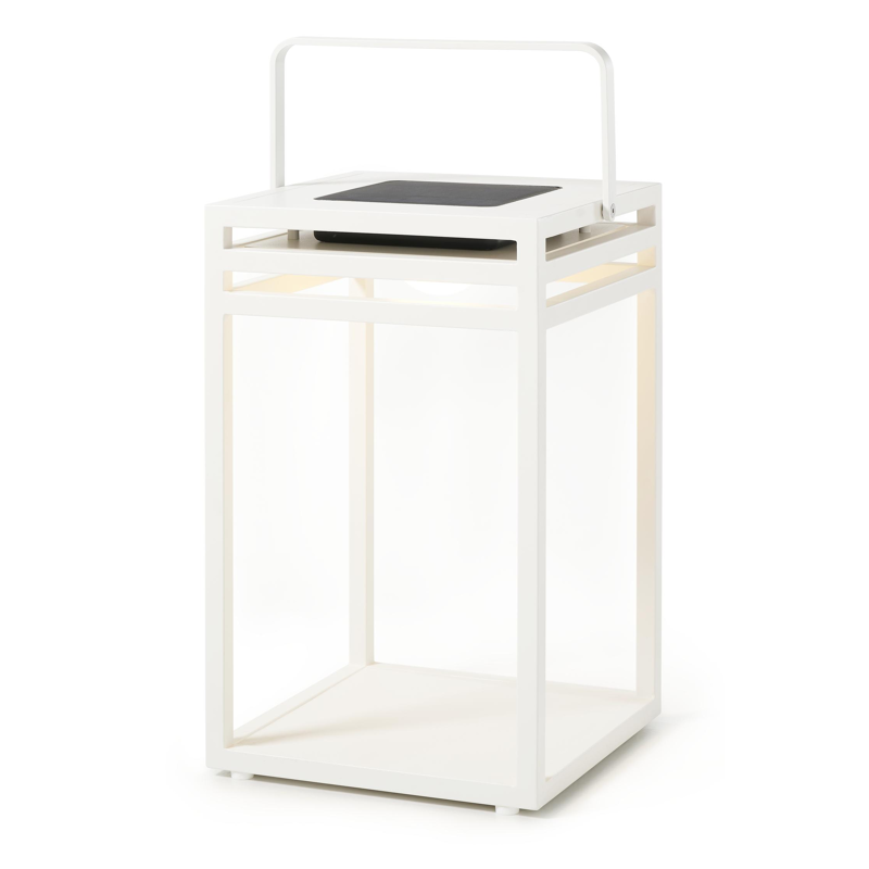 Lampe solaire d'extérieur à LED Vesper - blanc
