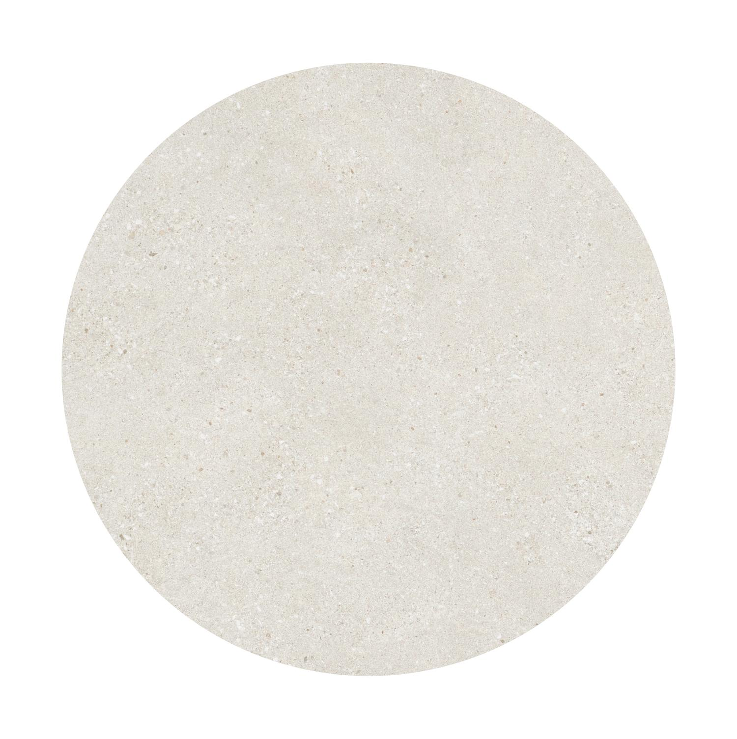 Cesano tuintafel in zwart aluminium en volkeramiek shilin - Dia. 148 x H 74,5 cm