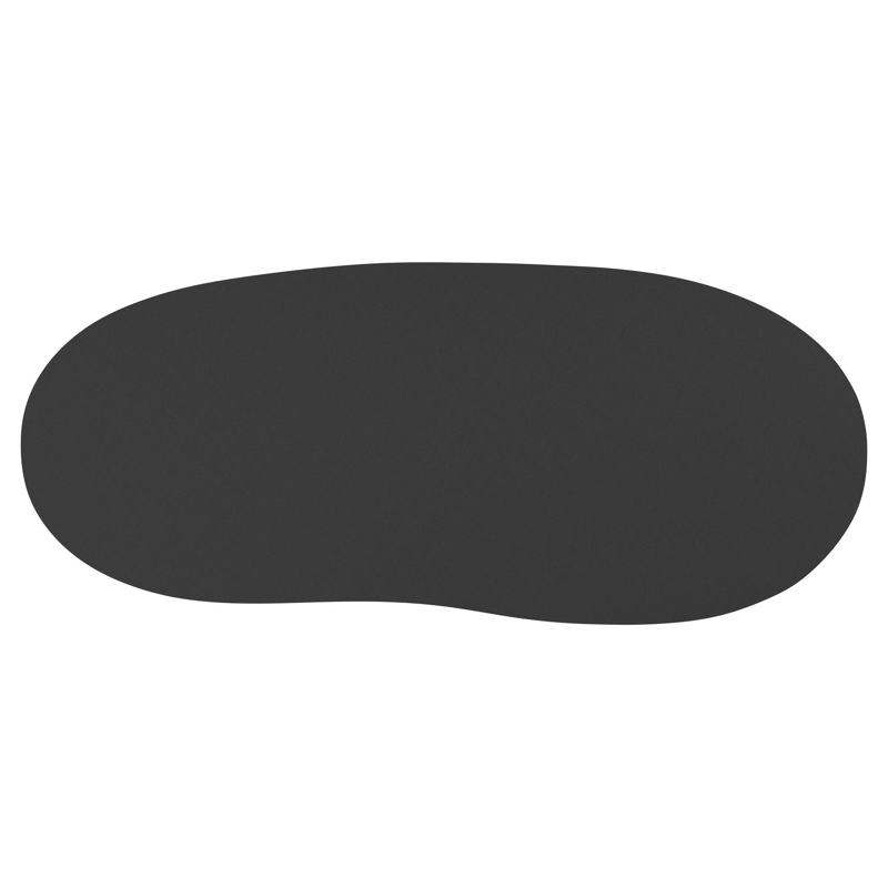 Amico tuintafel organisch in zwart aluminium en volkeramiek Nero Black - L 280 x B 120 x H 73.5 cm