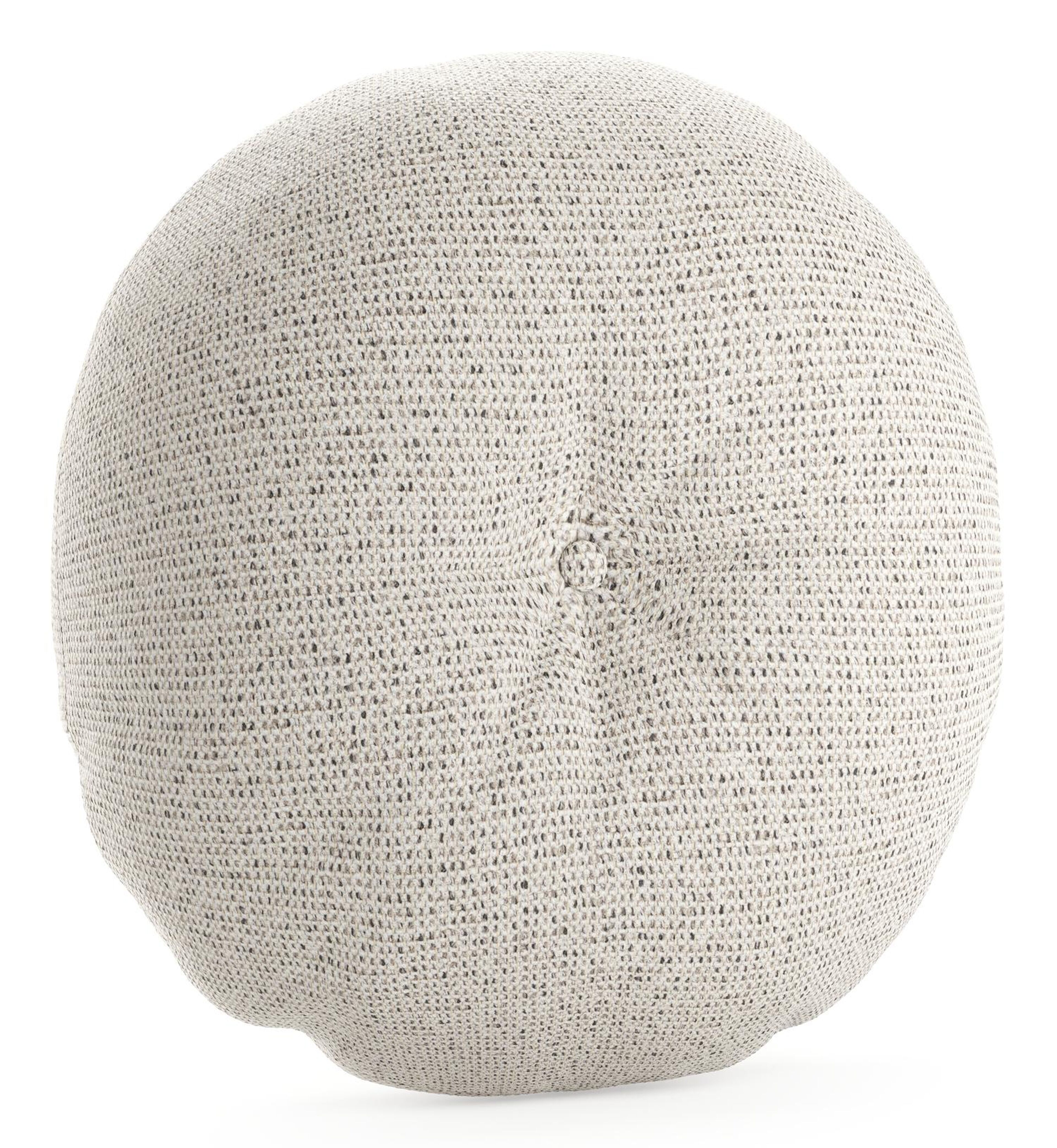 Rond sierkussen in all weather solica firenze natural