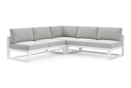 2-zit + corner + 2-zit met open einde