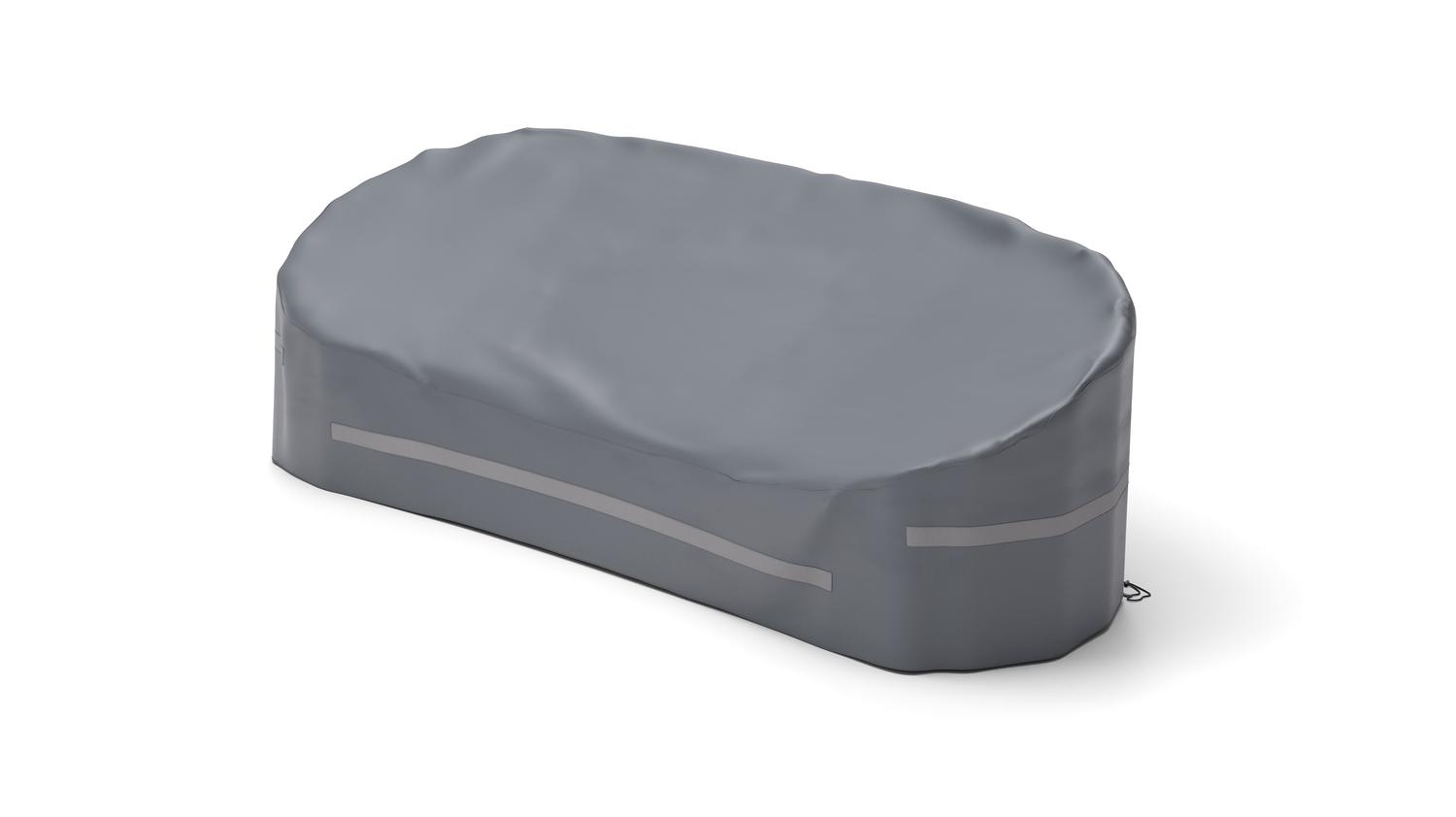 Beschermhoes voor Donato 3-zit organisch - B 279 x D 101 H 68 cm