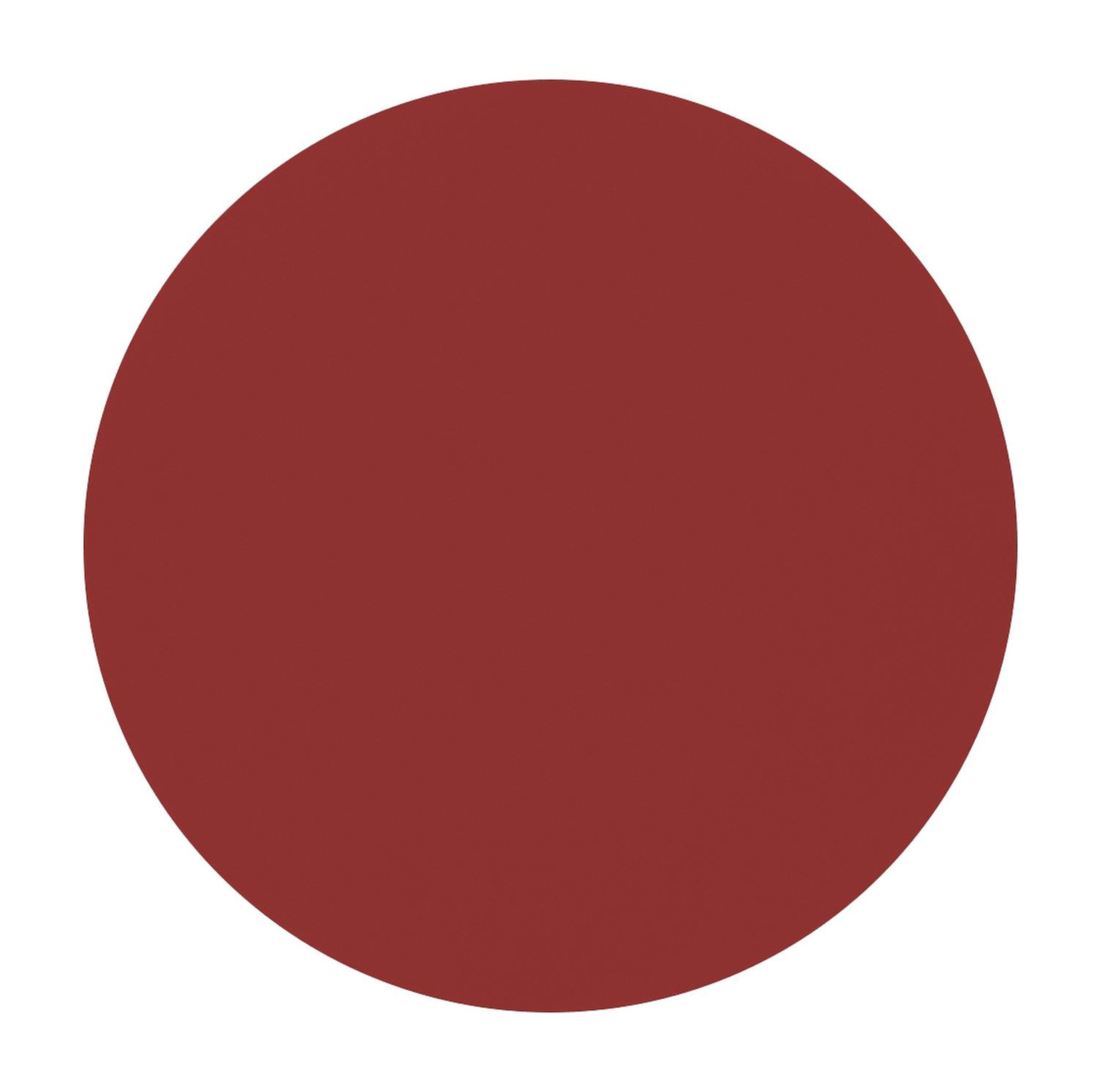 Table d’appoint Fano en aluminium ruby - Dia. 43 x H 49 cm