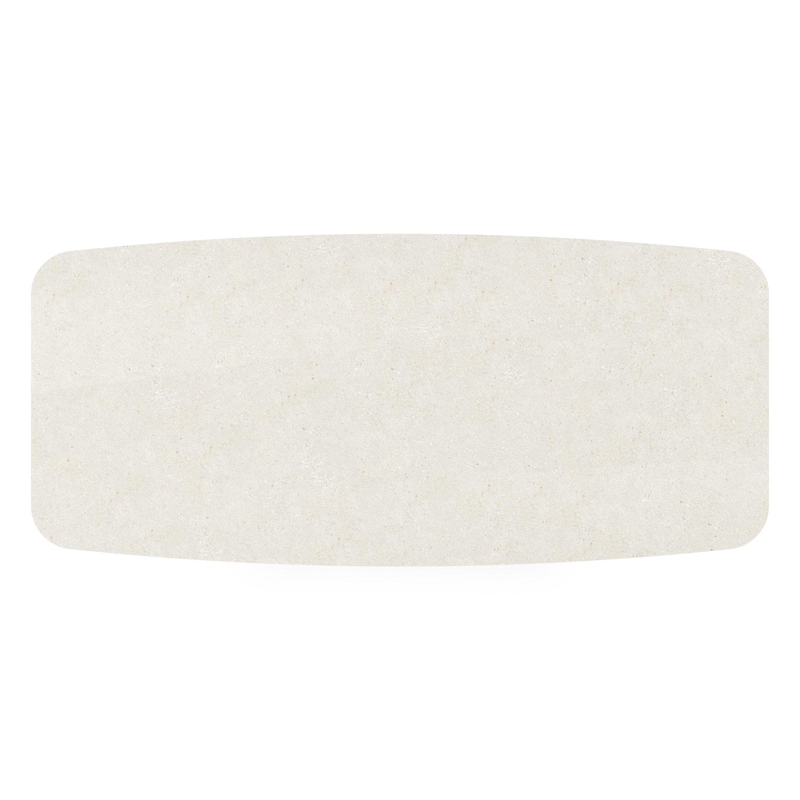 Donato tuintafel in zwart aluminium en volkeramiek shilin - L 255 x B 115 x H 74 cm