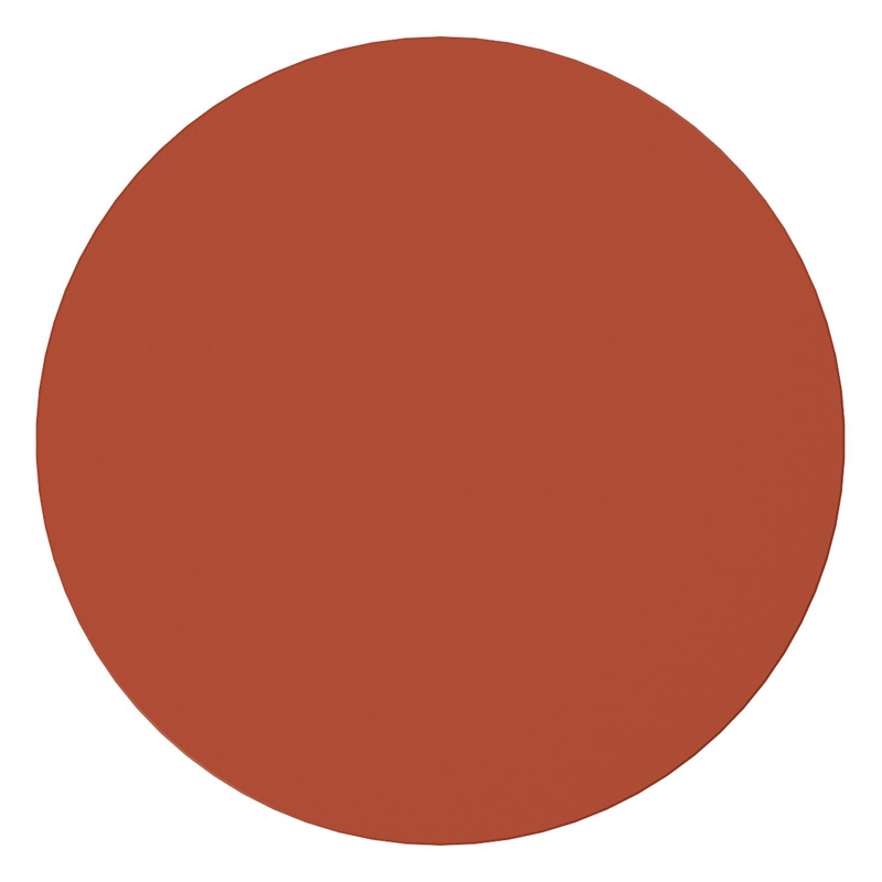 Table d’appoint Bomero en aluminium brun rouille - Dia. 48 x H 50 cm