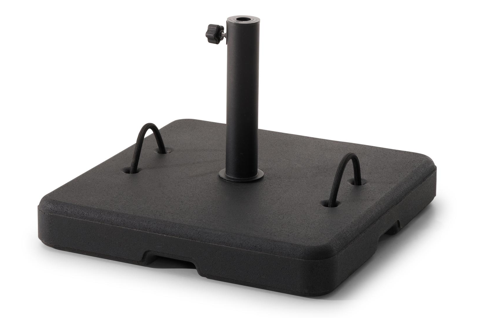 Intenso parasolvoet zwart beton van 60 kg