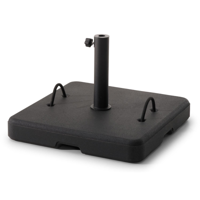 Intenso parasolvoet zwart beton van 60 kg