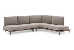 Chaise longue gauche + 2-pl