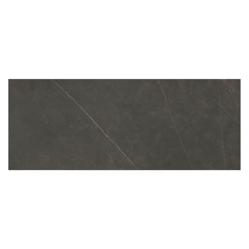 Nano tuintafel in zwart aluminium en volkeramiek calatorao - L 280 x B 110 x H 75 cm