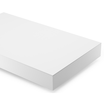 Como loungetafel in wit aluminium - L 140 x B 80 x H 20 cm