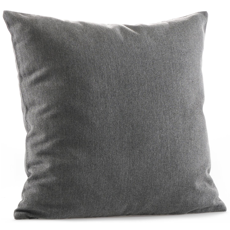 Sierkussen 45 x 45 cm in all weather sunbrella® luxe natte charcoal chine