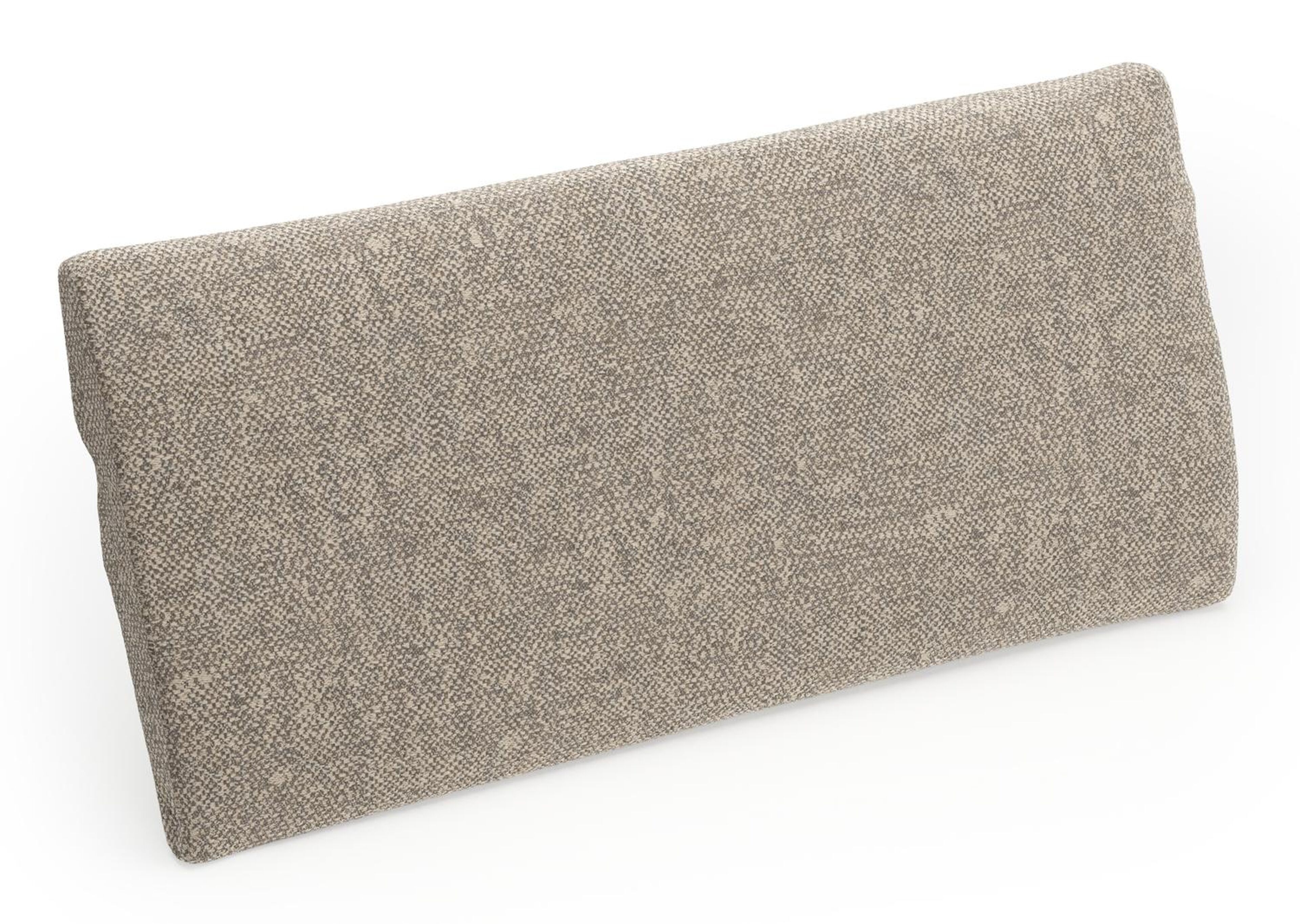 Amaro stoelkussen (rug) in all weather sunbrella luxe chartres pewter