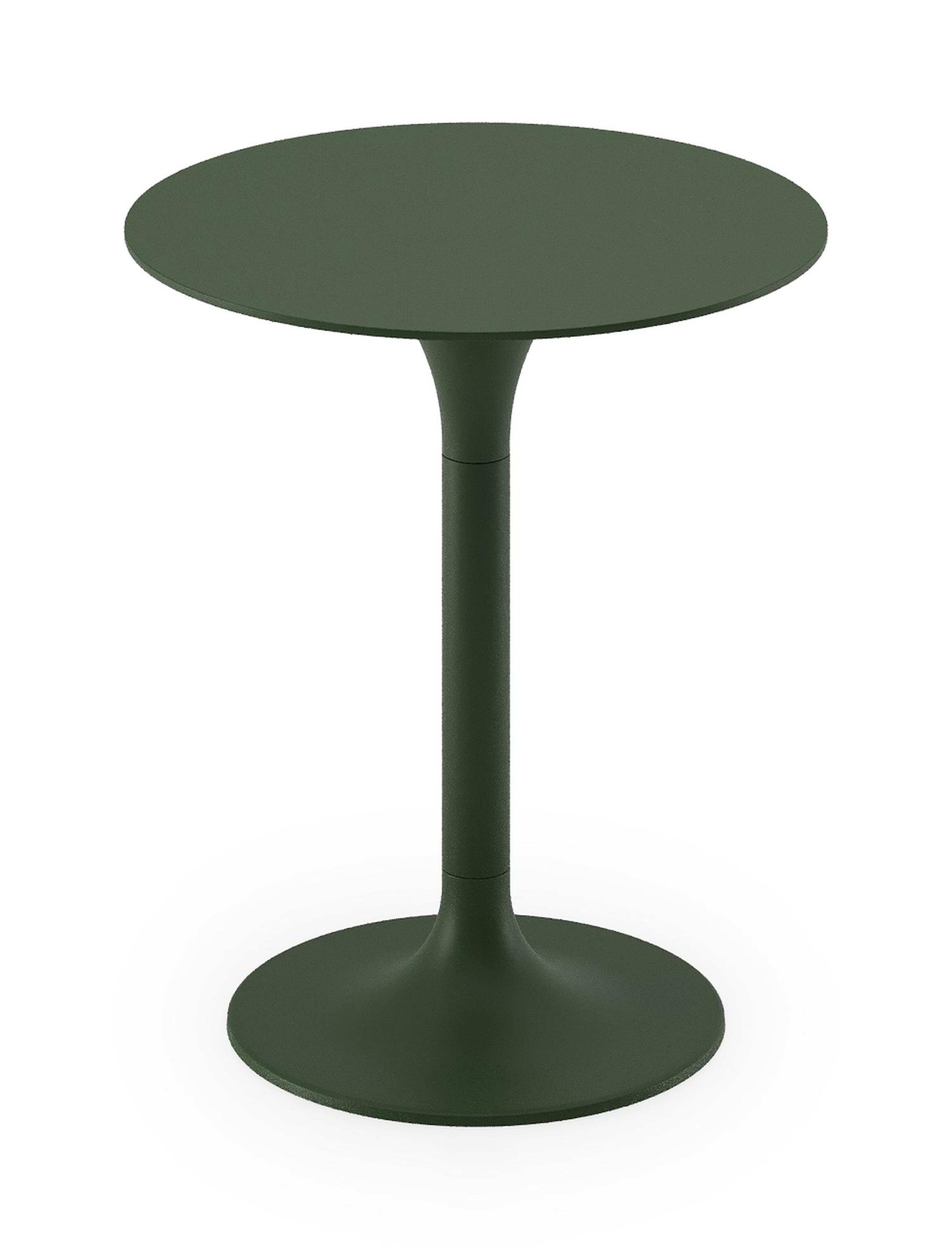 Table d'appoint Fano en aluminium vert avec vert - Dia. 43 x - Diam. 43 x Haut. 51 cm
