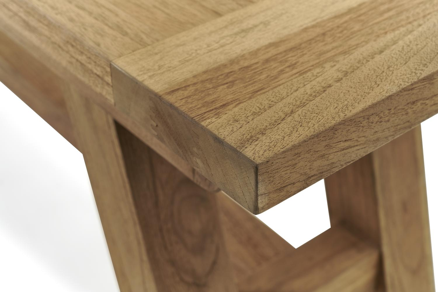 Borgo bank in teak voor 6 tot 8 personen - B 330 x D 40 x H 45 cm