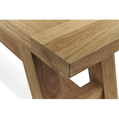 Borgo bank in teak voor 6 tot 8 personen - B 330 x D 40 x H 45 cm