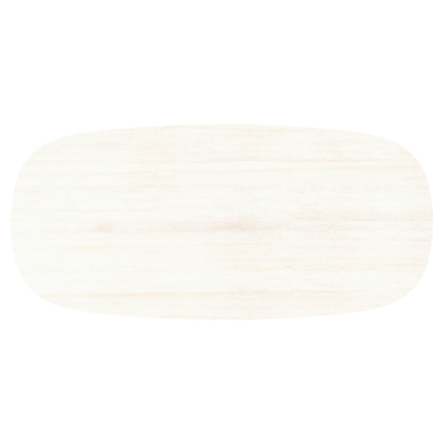 Amico tuintafel bombo in beige aluminium en volkeramiek Travertino Bianco - L 270 x B 125 x H 73.5 cm